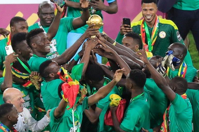 Сенегал получает свою первую звезду ! CAN-2022 : священный чемпион Африки Сенегал !