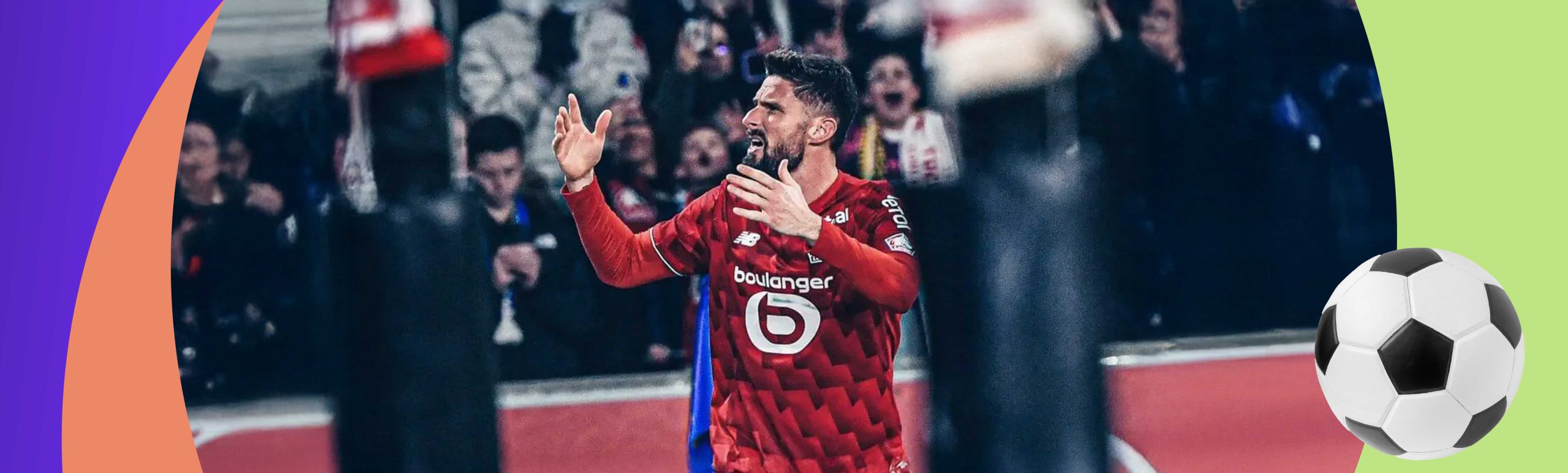 Лига 1. Дубль Жиру принёс победу «Лиллю», ничья — «Лиону»