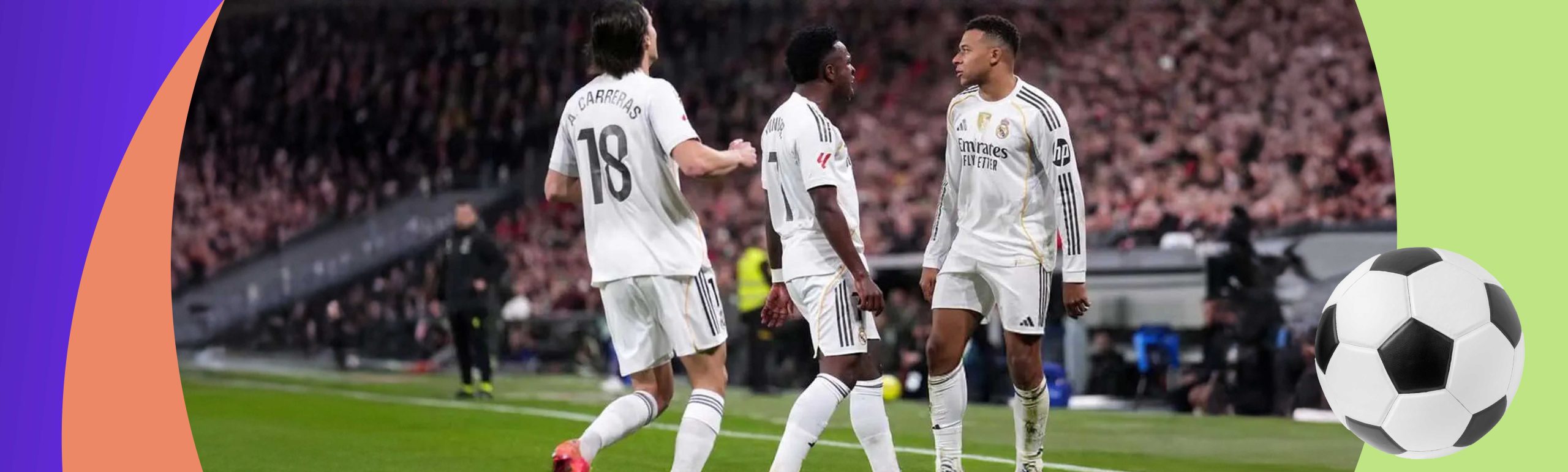 Ла Лига. «Реал» не пощадил «Атлетико» на выезде: два гола и одна результативная передача от Мбаппе (видеокомментарий)