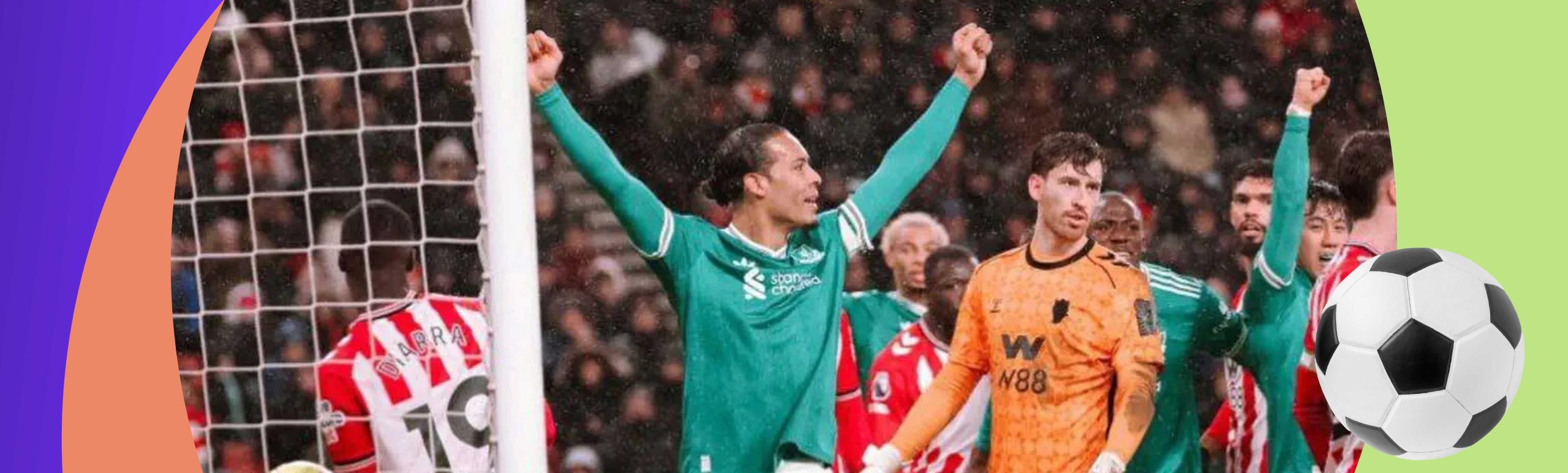 Премьер-лига. Гол Ван Дейка принес «Ливерпулю» победу над «Сандерлендом».